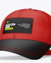 Baseball Cap Mockup - Front Half Side View