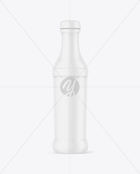 Matte Sauce Bottle Mockup