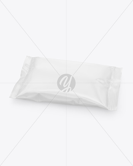 Matte Wet Wipes Package Mockup