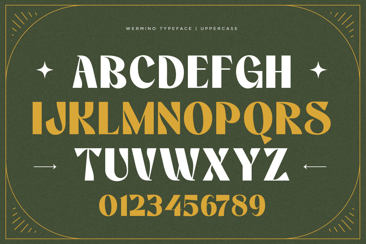 Wermino | Display Typeface