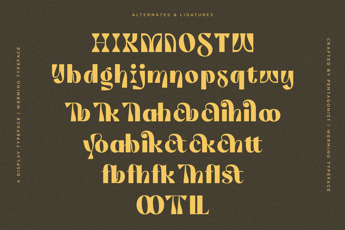 Wermino | Display Typeface Wermino | Display Typeface
