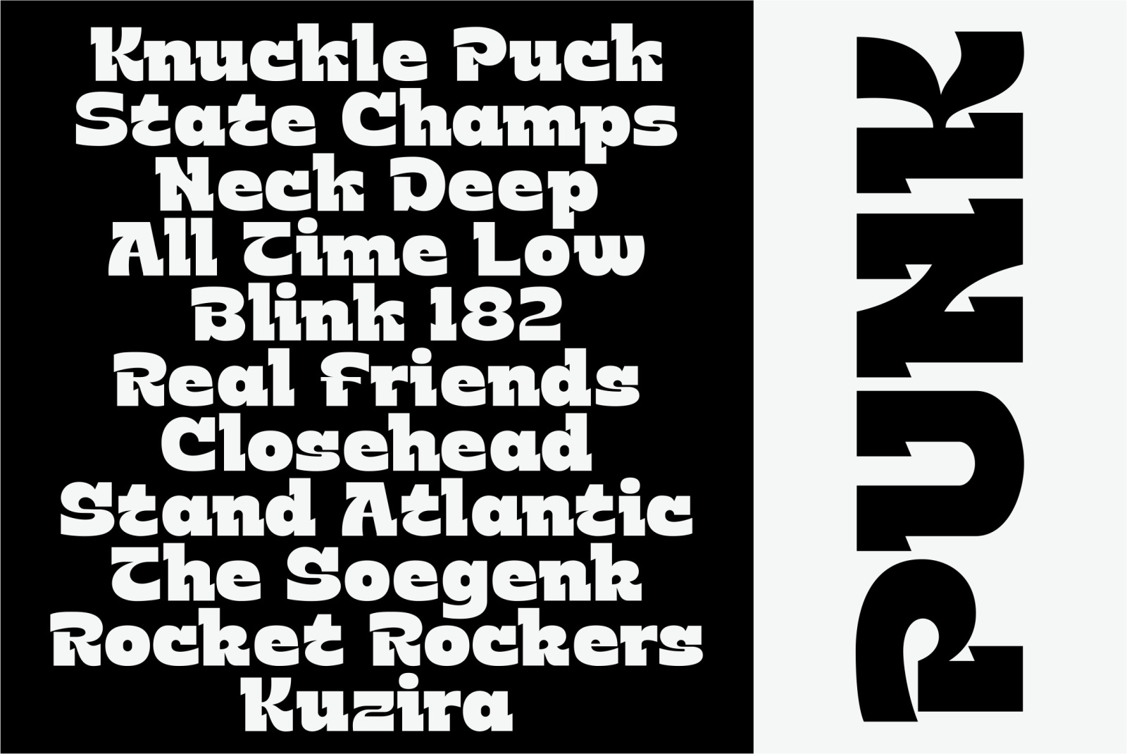 Nicko Typeface Nicko Typeface