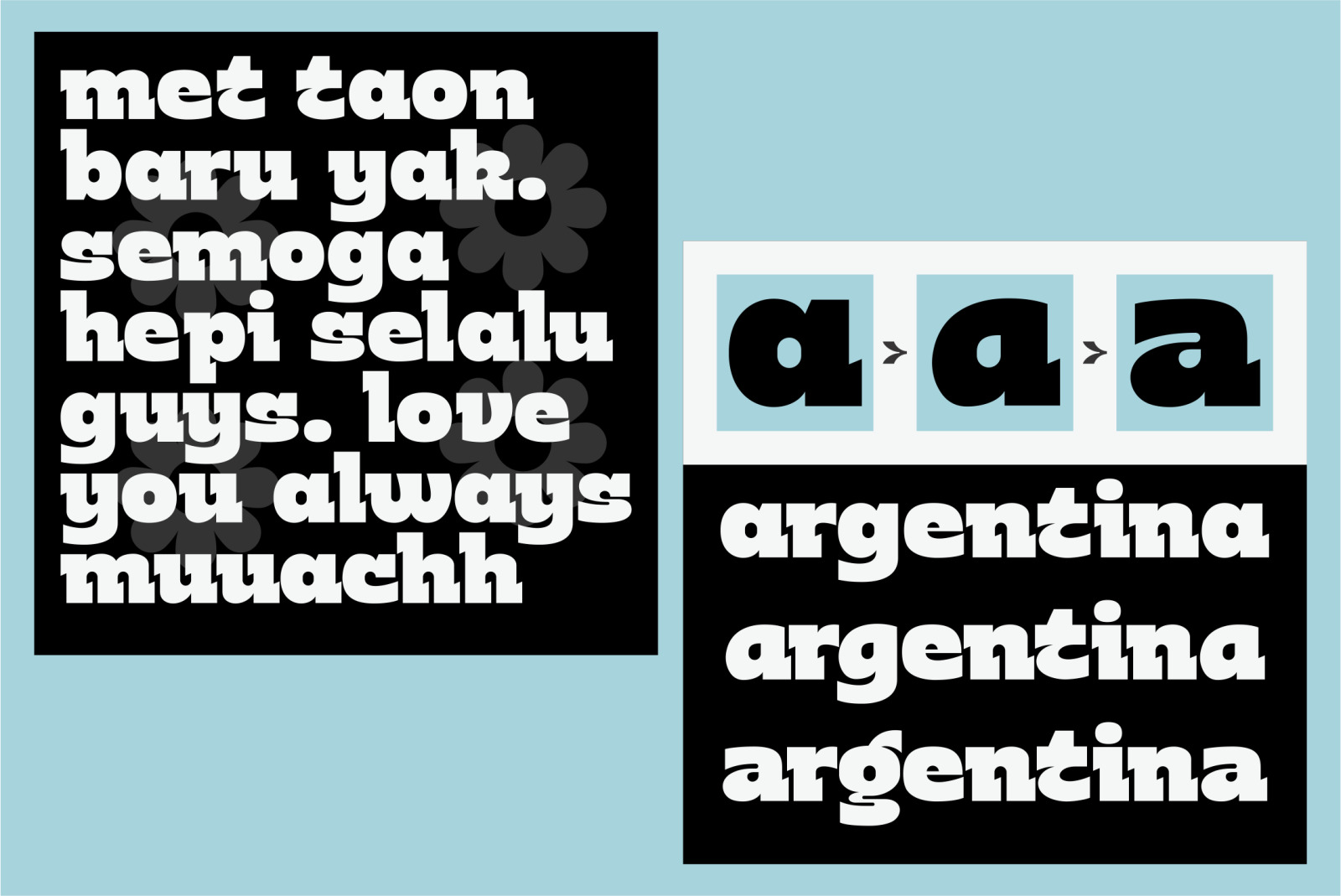Nicko Typeface Nicko Typeface