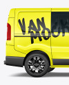 Panel Van Mockup - Side View