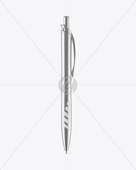 Metal Mechanical Pen Mockup