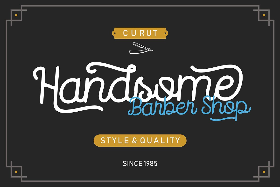 Routerline – Script Monoline Font Routerline – Script Monoline Font