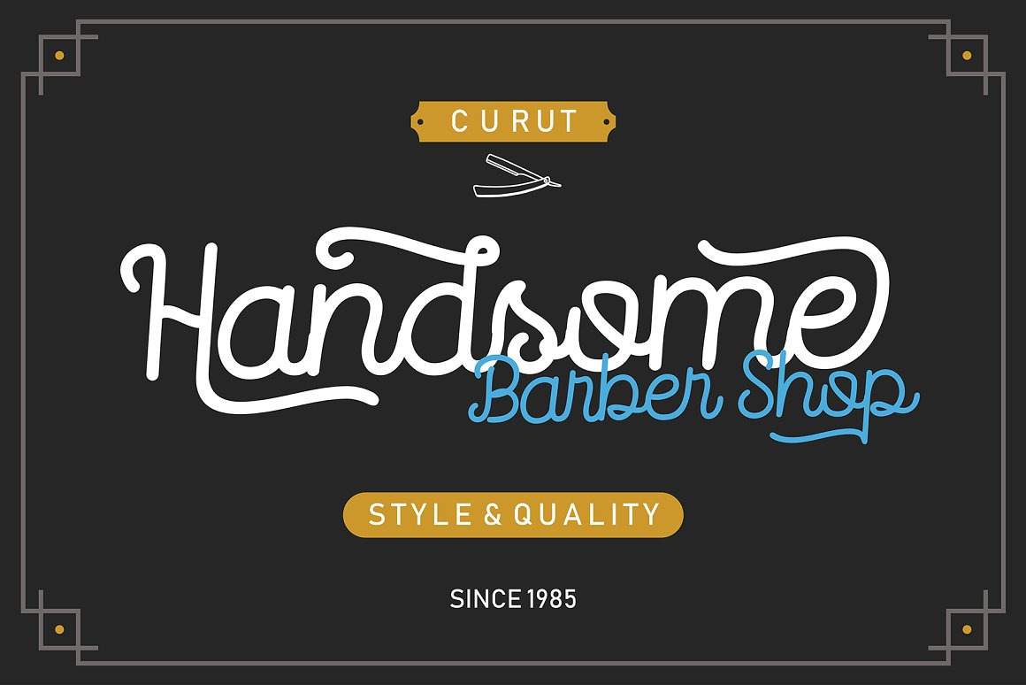 Routerline – Script Monoline Font