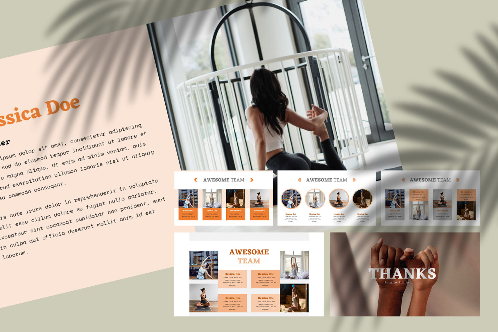 WELLNESTIA - Yoga Pastel PowerPoint Template WELLNESTIA - Yoga Pastel PowerPoint Template