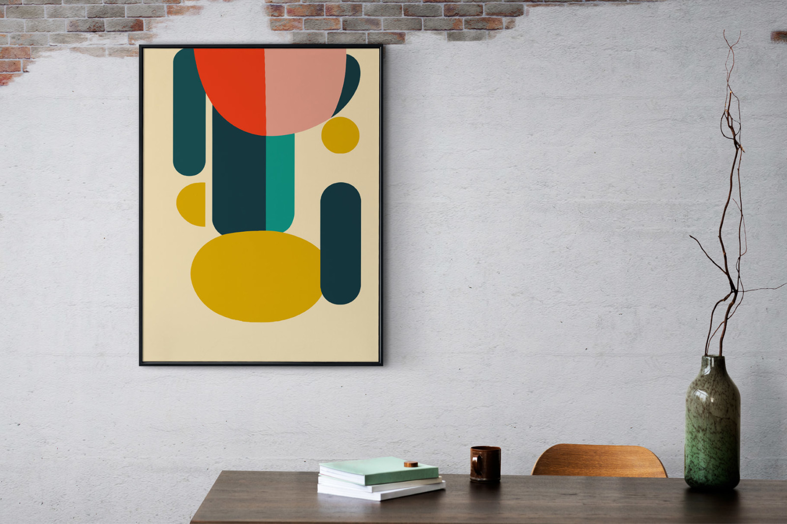 Abstract Composition Digital Art Print