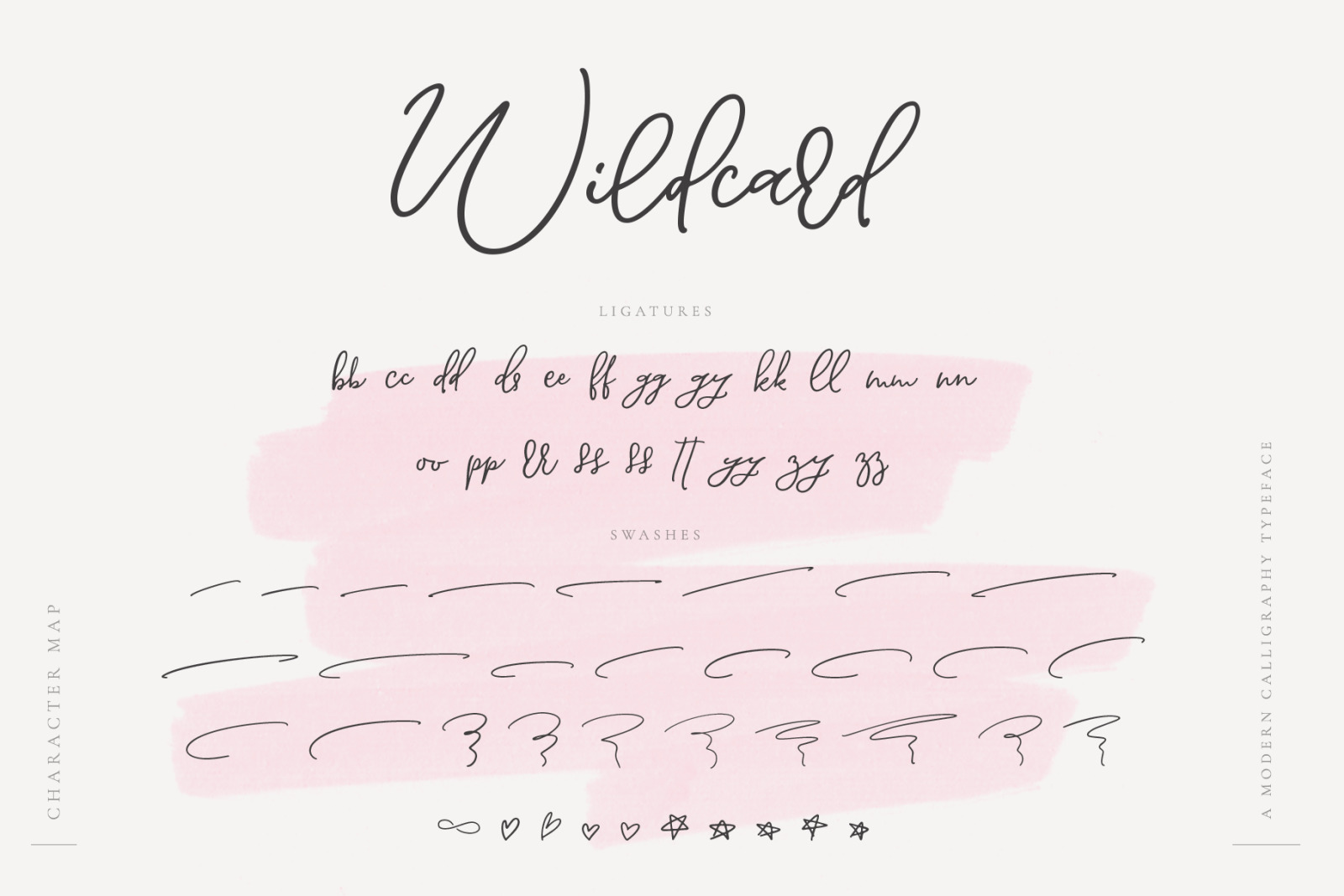 Wildcard | A Modern Calligraphy Script Font Wildcard | A Modern Calligraphy Script Font