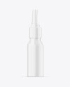 Glossy Nasal Spray Bottle Mockup