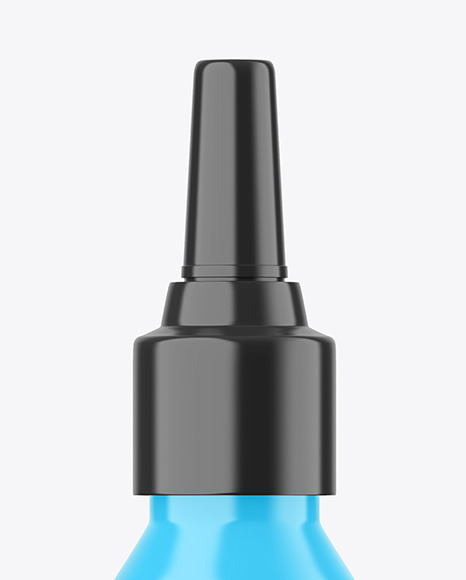 Glossy Nasal Spray Bottle Mockup