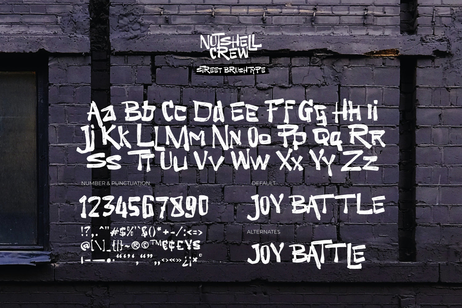 Nutshell Crew - Street Brush Type Nutshell Crew - Street Brush Type