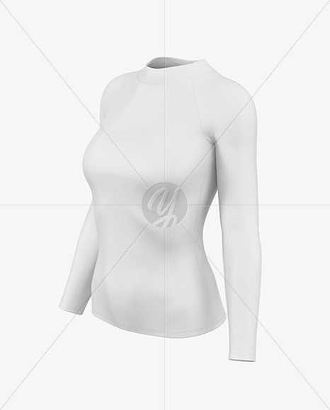 Women's Rashguard Jersey Mockup