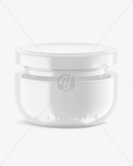 Glossy Jar Mockup