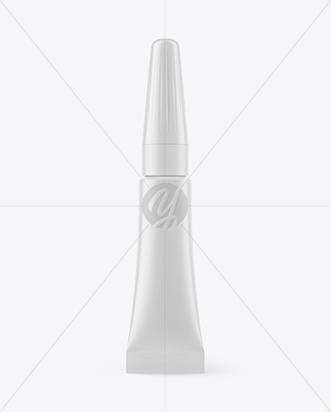 Matte Super Glue Tube Mockup