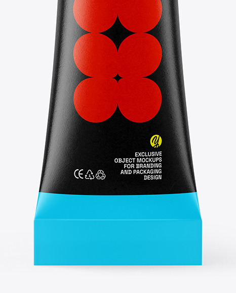 Matte Super Glue Tube Mockup
