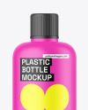 Matte Plastic Bottle Mockup