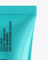 Metallic Cosmetic Tube Mockup