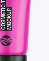 Glossy Cosmetic Tube Mockup