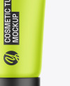 Matte Cosmetic Tube Mockup