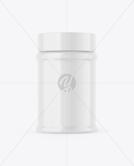 Glossy Jar Mockup