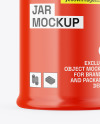 Glossy Jar Mockup