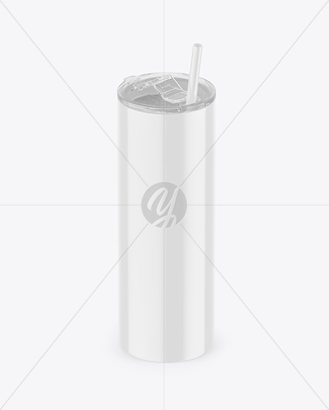 Glossy Thermo Cup Mockup