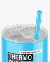 Glossy Thermo Cup Mockup