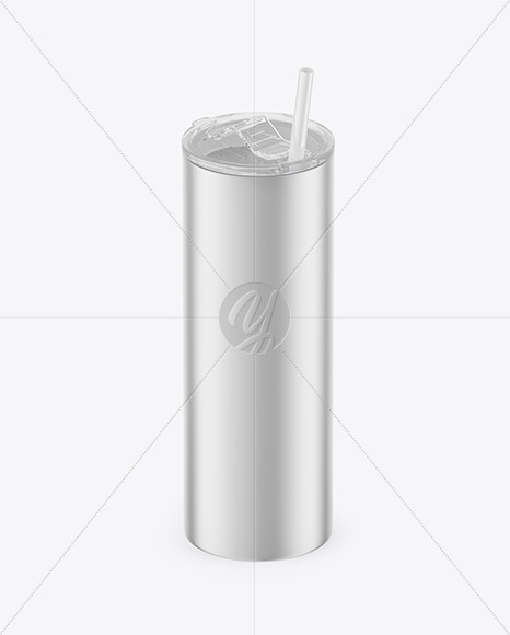 Metallized Thermo Cup Mockup