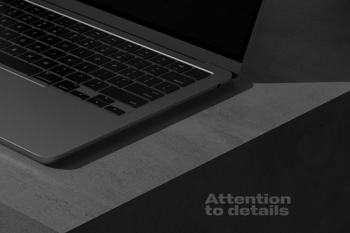 Macbook Air M2 Mockups Collection