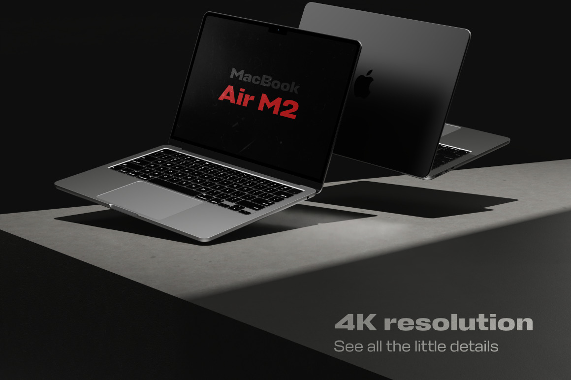 Macbook Air M2 Mockups Collection