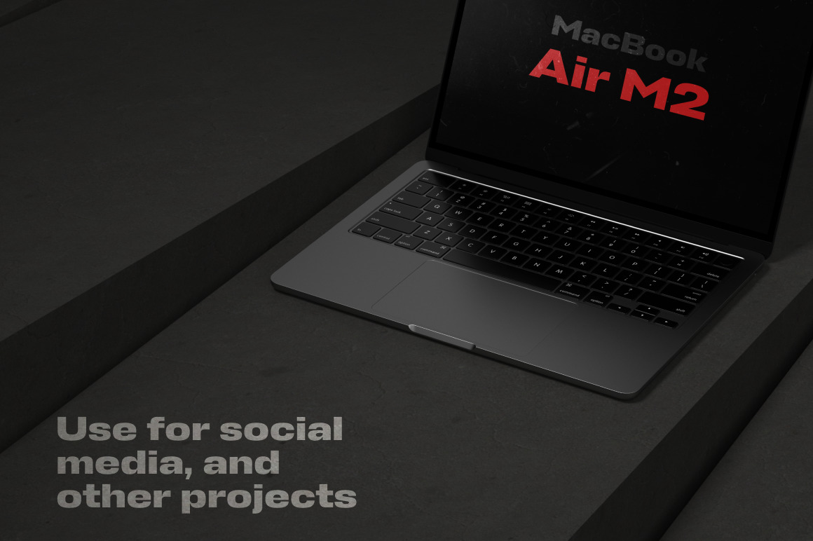 Macbook Air M2 Mockups Collection