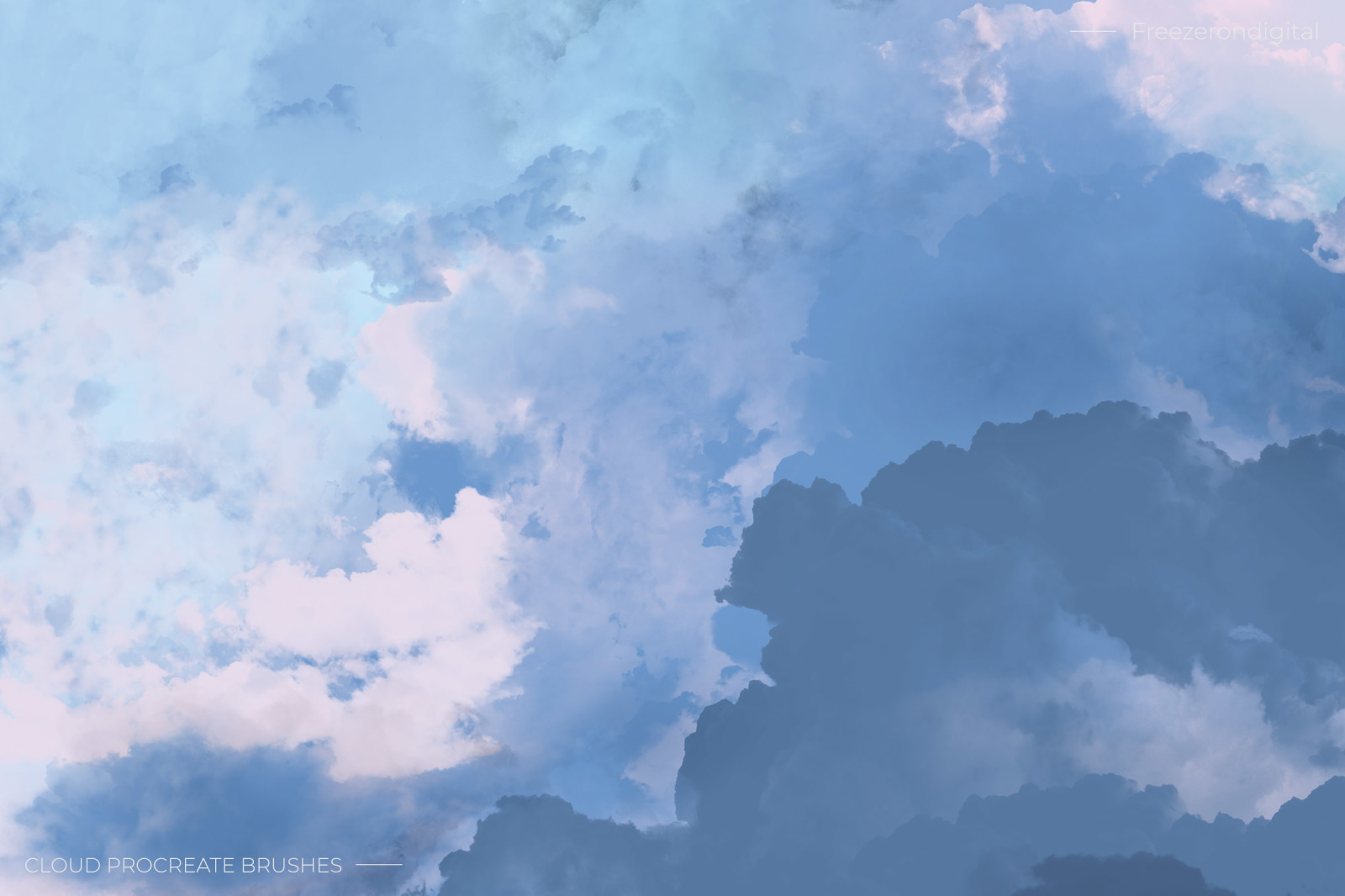 Cloud Procreate Brushes