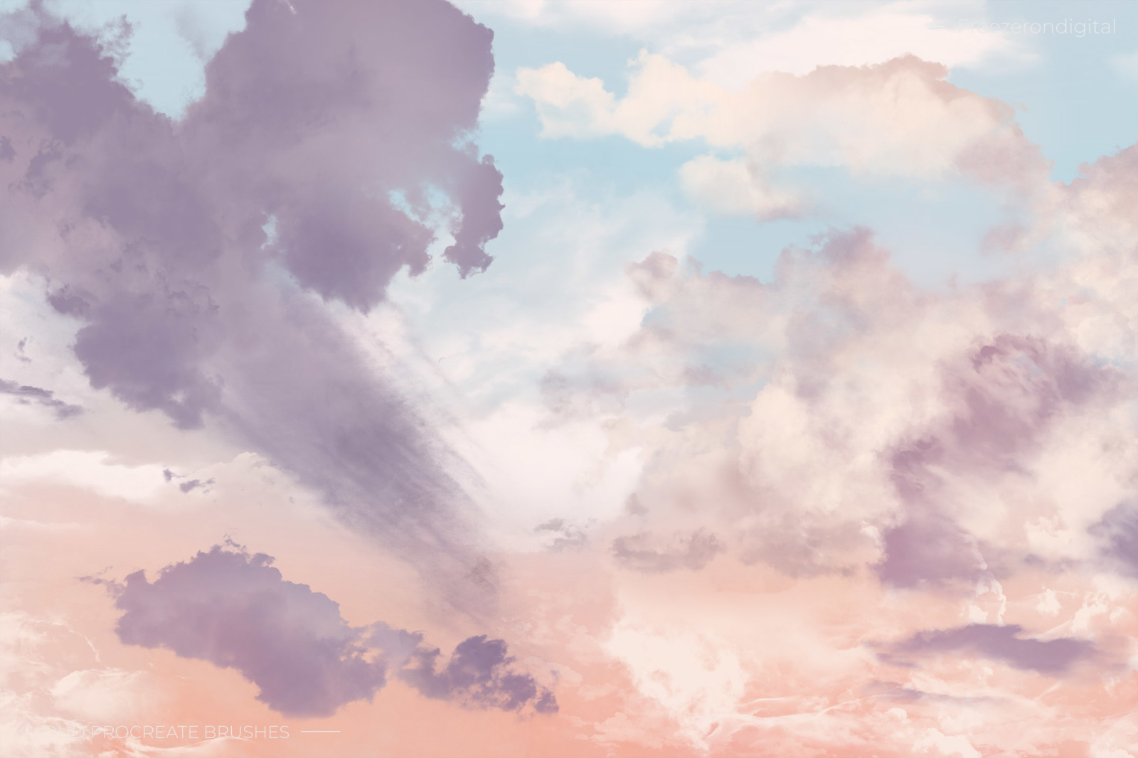 Cloud Procreate Brushes