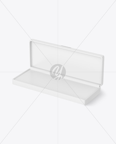 Opened Empty Souvenir Case Mockup