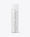 Clear Pills Jars Mockup