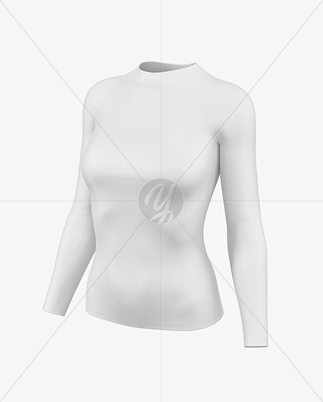 Women's Rashguard Jersey Mockup