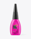 Matte Super Glue Bottle Mockup
