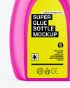 Matte Super Glue Bottle Mockup