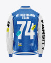 Heather Varsity Jacket Mockup