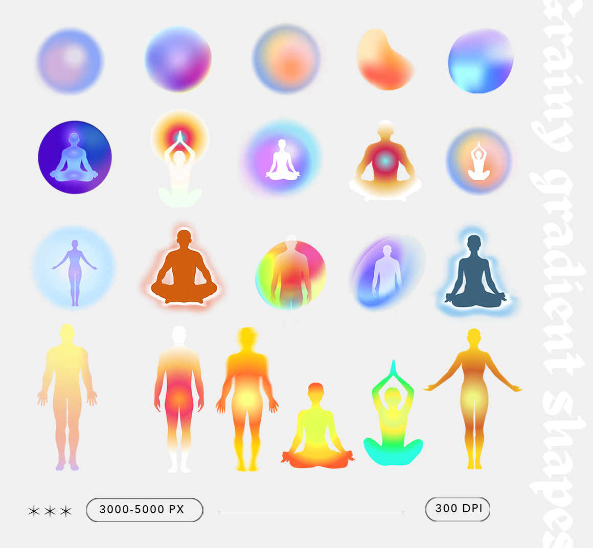 Aura Gradient Grainy Textures Aura Gradient Grainy Textures
