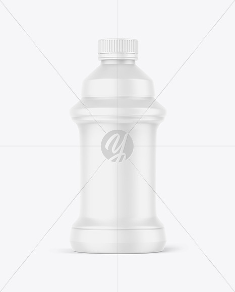 Matte Juice Bottle Mockup