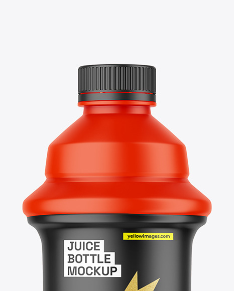 Matte Juice Bottle Mockup