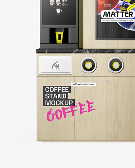 Coffee Stand Mockup