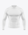 Long Sleeve Compression T-Shirt Mockup – Front View