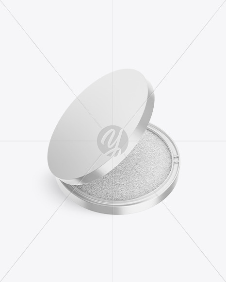 Metallic Eyeshadow Jar Mockup