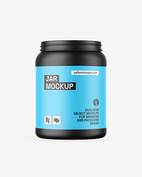 Matte Jar Mockup