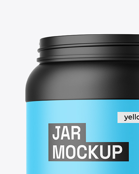 Matte Jar Mockup