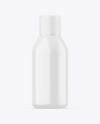 Glossy Plastic Bottle Mockup